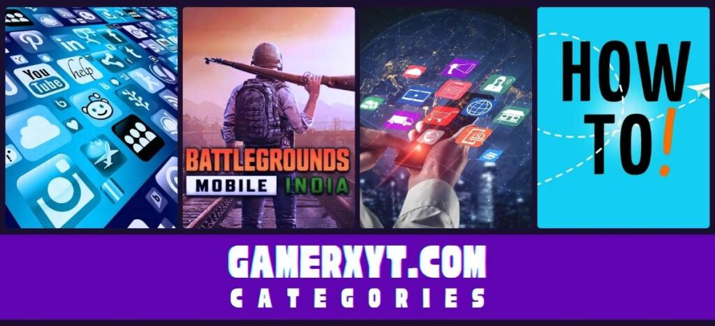 Gamerxyt.com categories